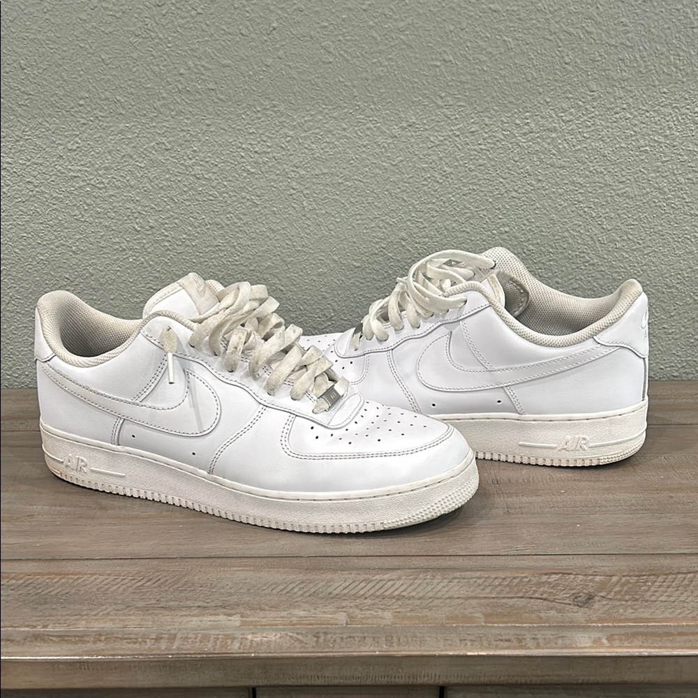 Authentic Nike Air Force 1 White Sneakers Men’s Size 13